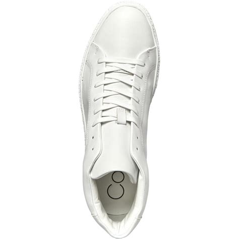 calvin klein herren sneaker weiss